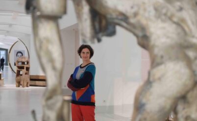 Alice Chauchat v expozici (foto Yves Metler)