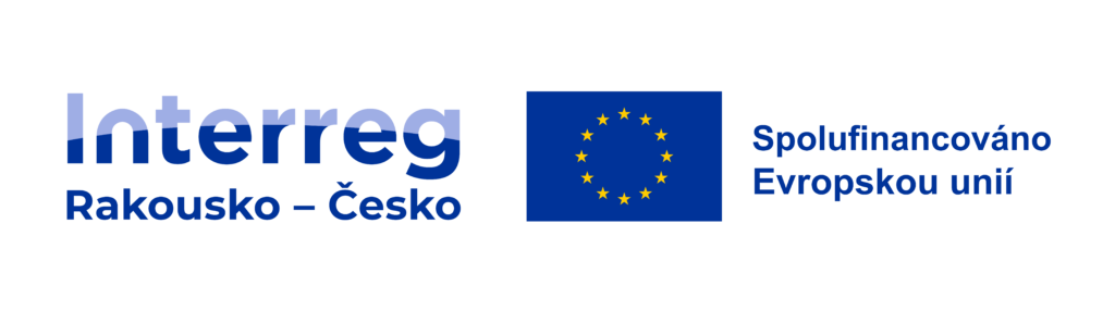 Logo Programu Interreg Rakousko – Česko 2021–2027